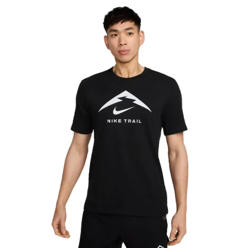 Hombre Nike Dri-FIT trail camiseta running - SU25