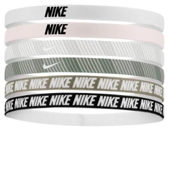 Mujer Nike Flex Classic Printed Headbands (6 Pack) - FA25