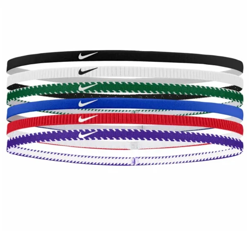 Mujer Nike Flex Classic Slim Headbands (6 Pack) - FA25