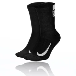 Hombre Nike Multiplier Crew calcetines (2 Pairs) - SP25