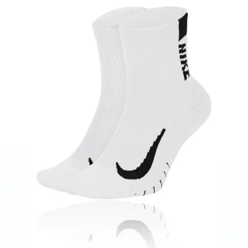 Mujer Nike Multiplier running Ankle calcetines (2 Pair) - SU25