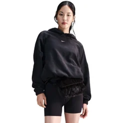 Mujer Nike One Oversized Therma-FIT mujer Pullover forro polar Hoodie - HO24