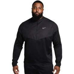 Hombre Nike Sphere Element Therma-FIT media cremallera camiseta manga larga running - SP25