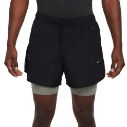 Hombre Nike Stride Running Division Dri-FIT 2 en 1 de 12 cm pantalones cortos - SP25