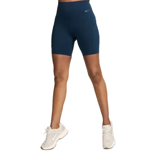 Mujer Nike Universa High-Waisted 8 pulgada mujer Biker pantalones cortos - SP25