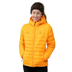 Mujer Parkrun Apricot chaqueta acolchada para mujer