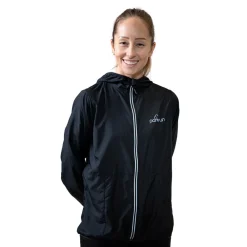 Mujer Parkrun Apricot chaqueta cortaviento ligera para mujer