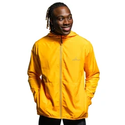 Hombre Parkrun Apricot chaqueta cortaviento ligera para hombre