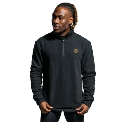 Hombre Parkrun Apricot Microforro polar cremallera 1/4 para hombre
