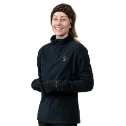 Mujer Parkrun Apricot Microforro polar cremallera 1/4 para mujer
