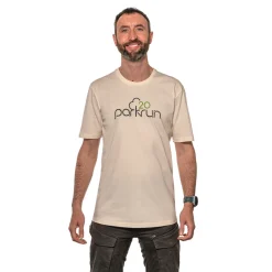 Hombre Parkrun Apricot parkrun 20 Aniversario camiseta
