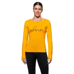 Mujer Parkrun Apricot parkrun camiseta de manga larga para mujer