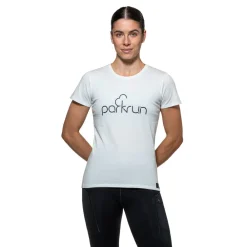 Mujer Parkrun Apricot parkrun camiseta de algodón para mujer