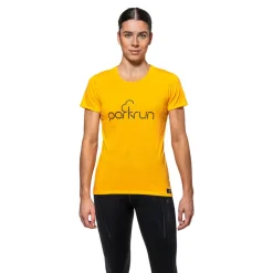 Mujer Parkrun Apricot parkrun camiseta de algodón para mujer