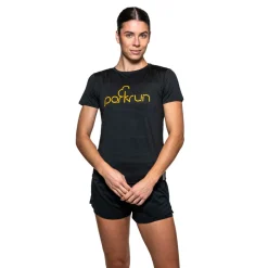 Mujer Parkrun Apricot parkrun camiseta de manga corta para mujer