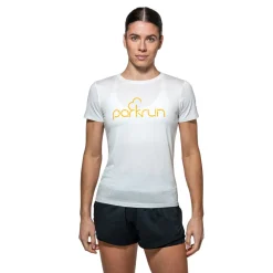 Mujer Parkrun Apricot parkrun camiseta de manga corta para mujer