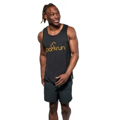 Hombre Parkrun Apricot parkrun de tirantes camiseta