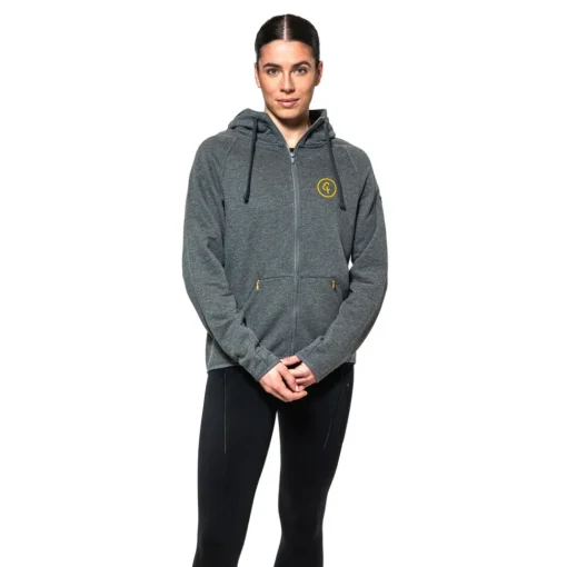 Mujer Parkrun Apricot parkrun sudadera con capucha con cremallera completa para mujer