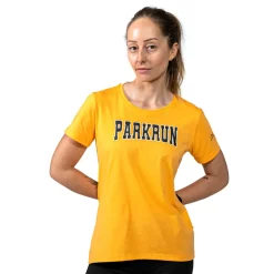 Mujer Parkrun Apricot parkrun Volunteer Collegiate camiseta para mujer