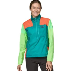 Mujer Patagonia Houdini Stash sudadera con media cremallera para mujer - SS24