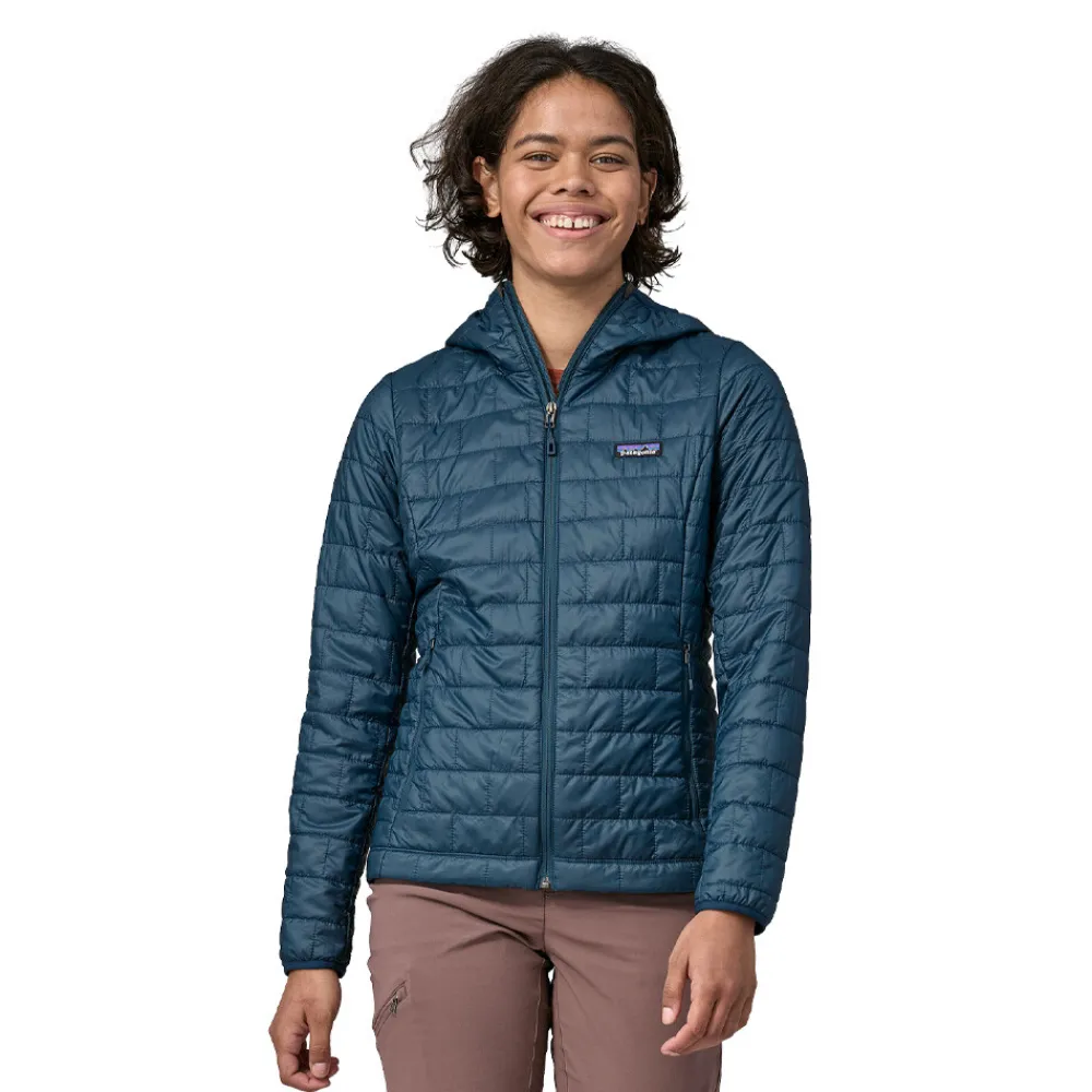 Mujer Patagonia Nano Puff chaqueta con capucha para mujer - AW23