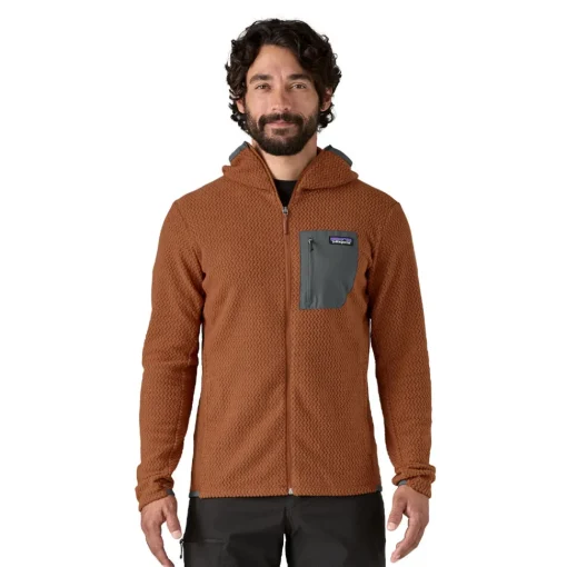 Hombre Patagonia R1 Air Full cremallera Hooded forro polar - SS25