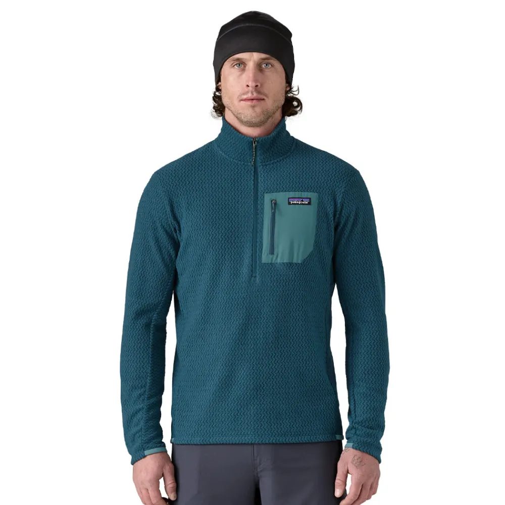 Hombre Patagonia R1 Air Zip-Neck forro polar - SS25