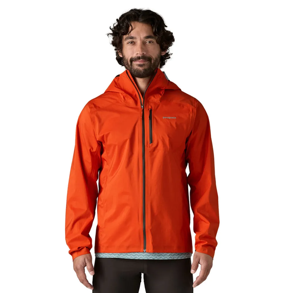 Hombre Patagonia Storm Racer impermeable trail chaqueta running - SS25