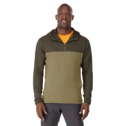 Hombre Rab Dihedral camiseta manga larga capucha