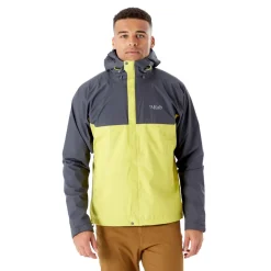 Hombre Rab Downpour Eco chaqueta impermeable