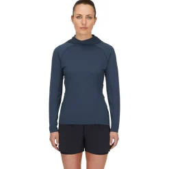 Mujer Rab Sonic camiseta de manga larga con capucha para mujer - SS24