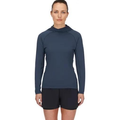 Mujer Rab Sonic camiseta de manga larga con capucha para mujer - SS24
