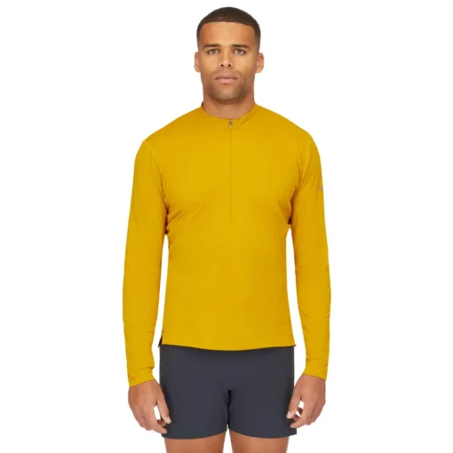 Hombre Rab Sonic Ultra cremallera Neck Top - SS25