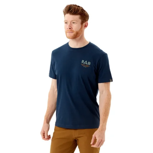 Hombre Rab Stance Sunrise Organic Cotton T-Shirt