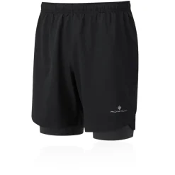 Hombre RonHill Life 7 pulgada Twin pantalones cortos running