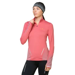 Mujer RonHill Tech Reflect media cremallera mujer Top - AW24