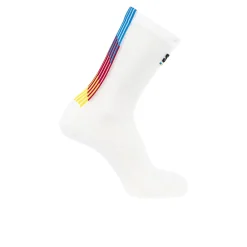 Mujer Salomon Pulse Race Flag Crew calcetines - SS25