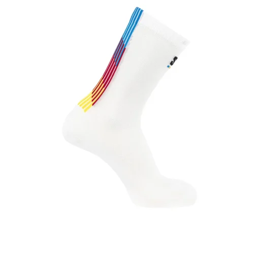 Mujer Salomon Pulse Race Flag Crew calcetines - SS25