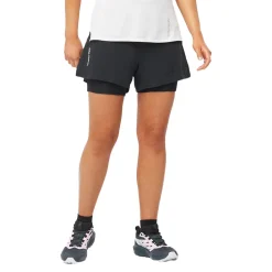 Mujer Salomon Sense Aero 2 en 1 pantalones cortos mujer - AW24