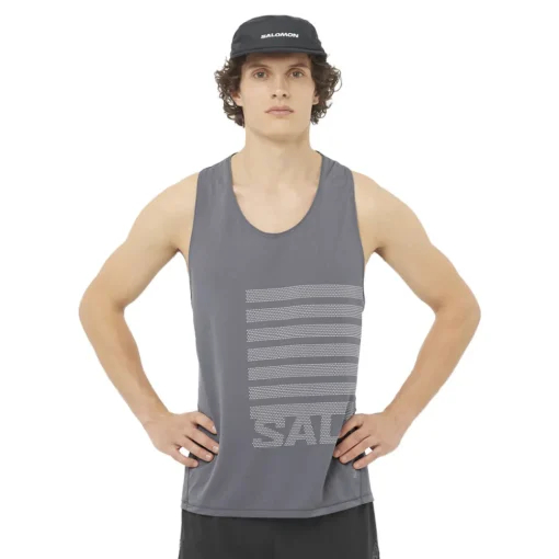 Hombre Salomon Sense Aero Graphic camiseta sin mangas - SS25