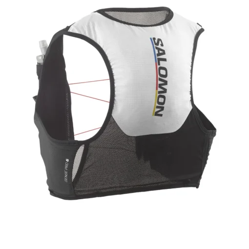 Mujer Salomon Sense Pro 6 Race Flag running camiseta sin mangas (With Flasks) - SS25
