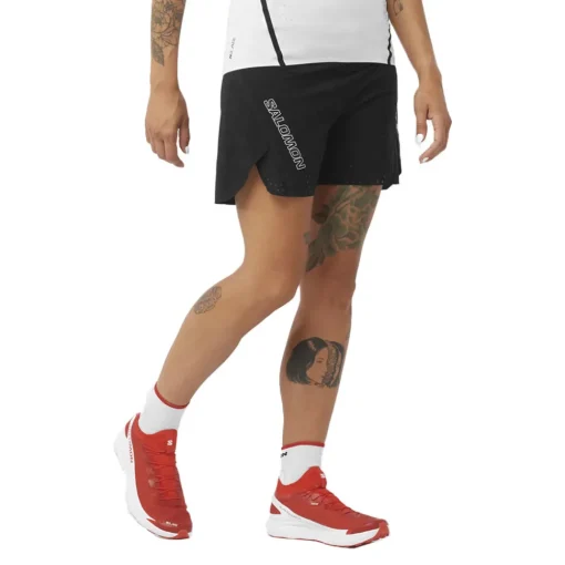Mujer Salomon S/LAB Speed 2-en-1 pantalones cortos para mujer - AW23