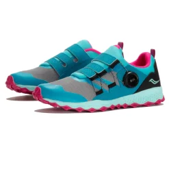 Niños Saucony Peregrine Shield BOA Junior zapatillas trail