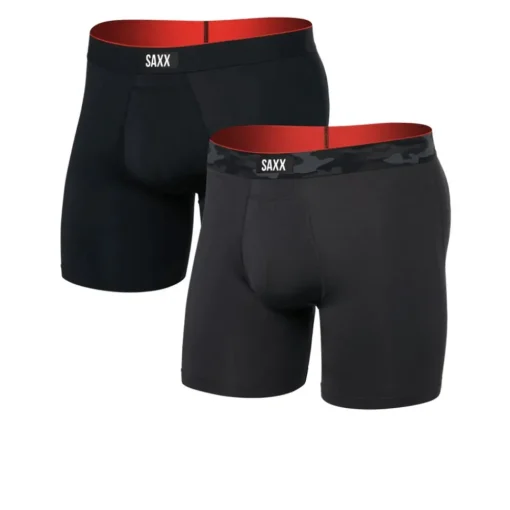 Hombre Saxx Multi-Sports Mesh Boxer Brief (2 Pack) - SS25