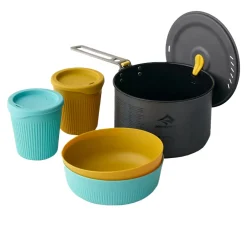 Mujer Sea To Summit Frontier Ultralight One Pot Cook Set (2 Person, 5 Piece)