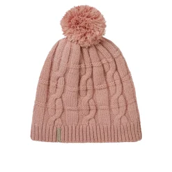 Mujer SealSkinz Hemsby impermeable Cold Weather Cable Knit Bobble gorra - SS25