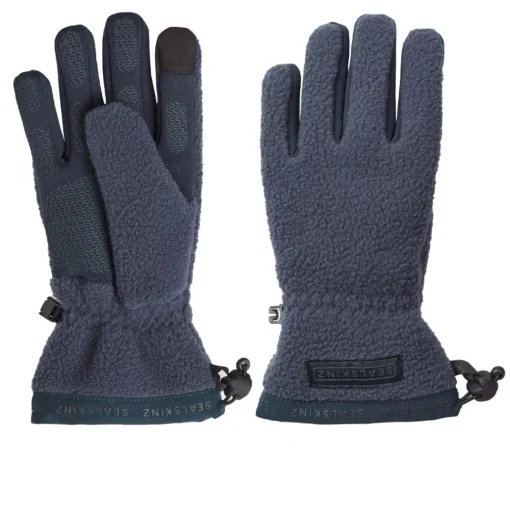 Hombre SealSkinz Hoveton guantes de forro polar sherpa impermeables - AW23