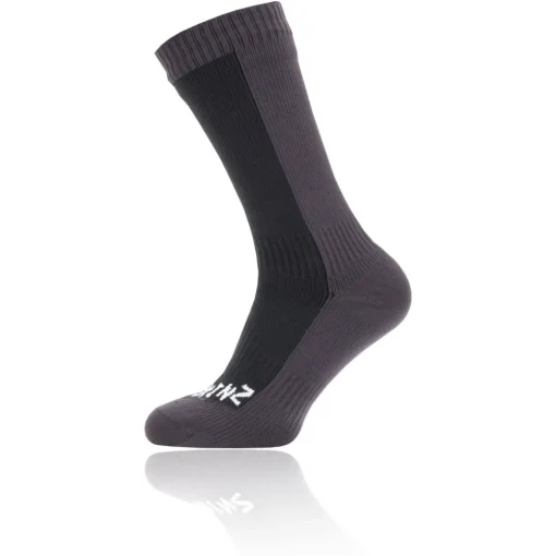 Hombre SealSkinz impermeable Cold Weather Mid Length calcetines