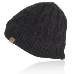 Mujer SealSkinz impermeable Cold Weather Cable Knit gorro
