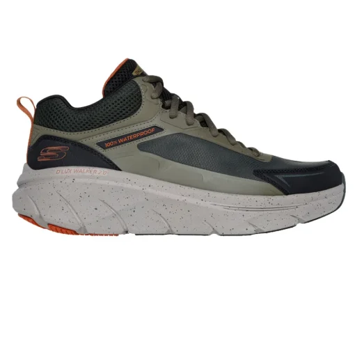 Hombre Skechers D'Lux Walker 2.0 Grailo impermeable zapatillas trekking - SS25
